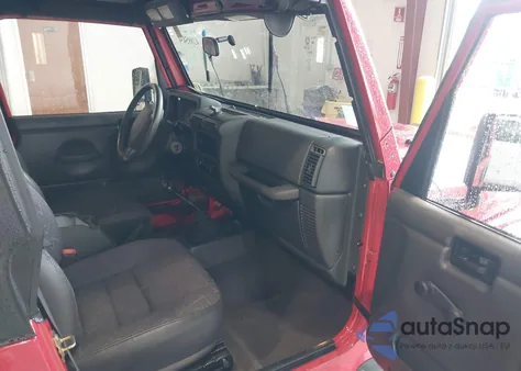 2002 Jeep Wrangler / Tj X from USA, damaged, VIN 1J4FA39S32P775944